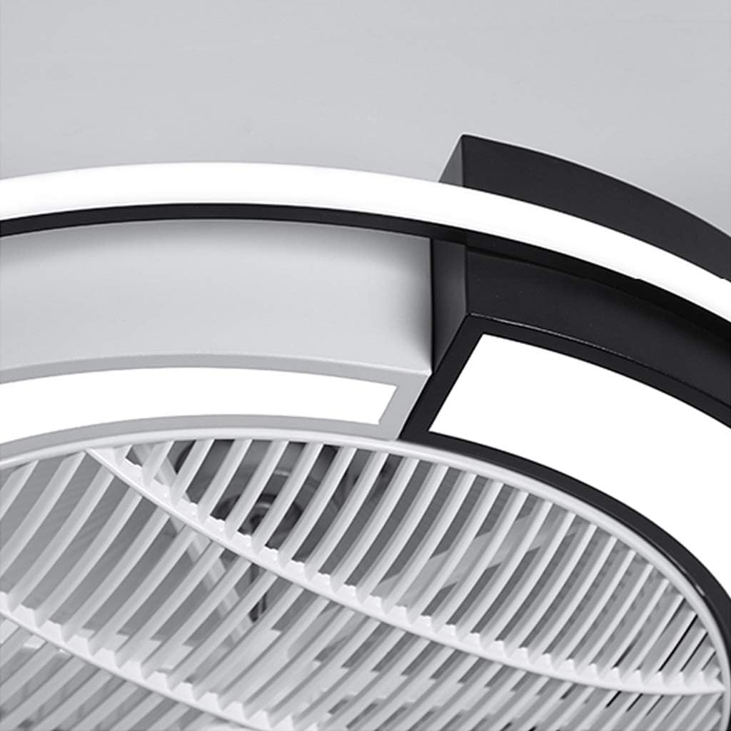XLOO Deckenventilatoren mit Lichtern und Fernbedienung, modernes LED