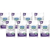 SmartMouth Dry Mouth Dual-Action Mints, Sugar-Free, 50 Count, 8-Pack | Sugar-Free Dual-Action Mints with Zinc and Xylitol for Dry Mouth Support in Travel-Friendly, On-the-Go Packaging