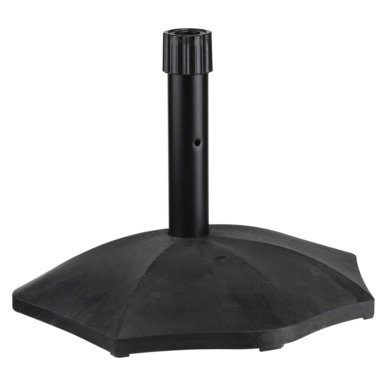 Balkonschirmständer Anthrazit-Grau Wand-Sonnenschirmfuß eckig