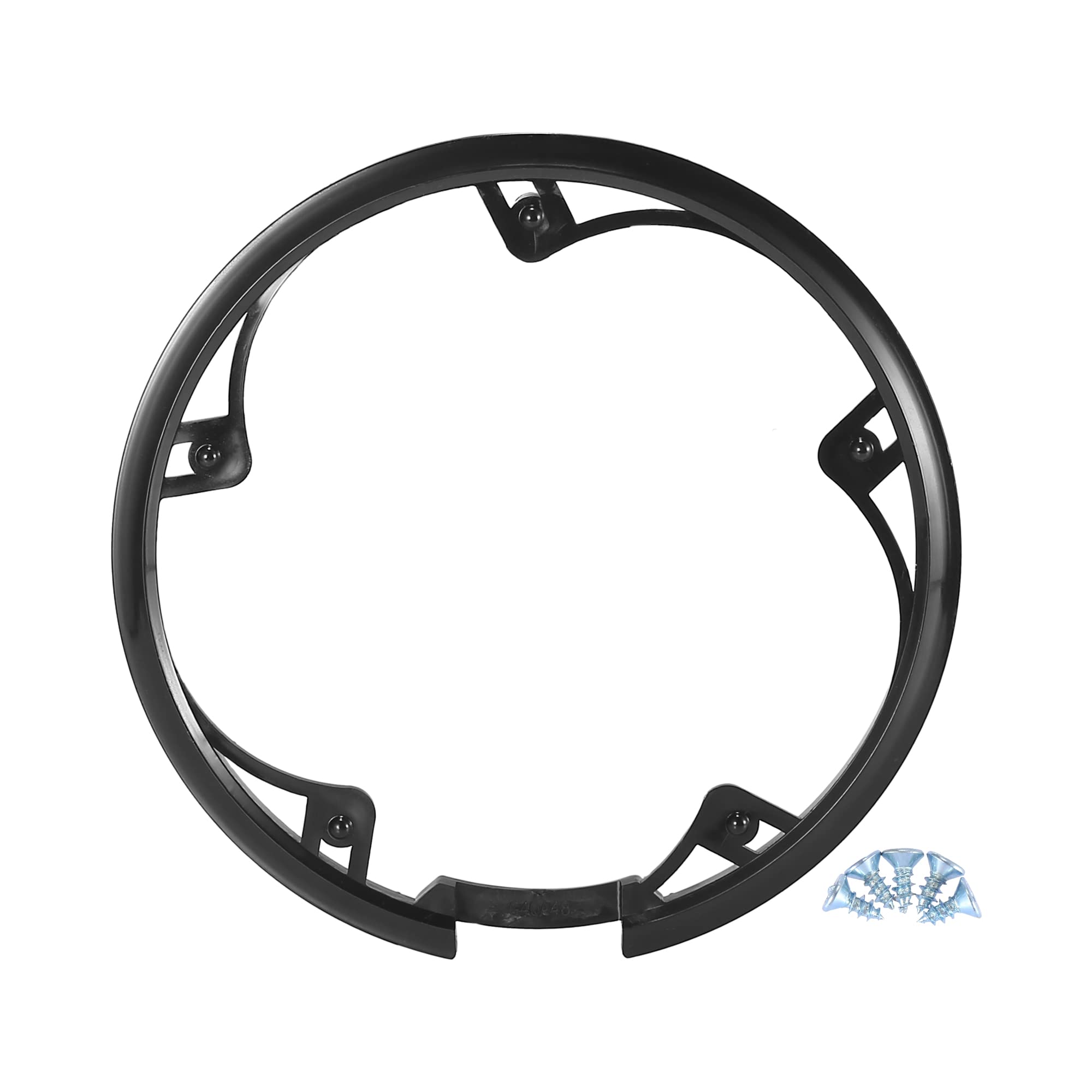 X AUTOHAUX 48 Teeth 10cm 5 Holes Bicycle Bike Crankset Chain Wheel Cover Black