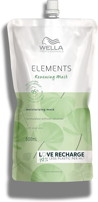 Wella WP Elements Renewing Mask 500ml Refill Hair Care Professional Salon