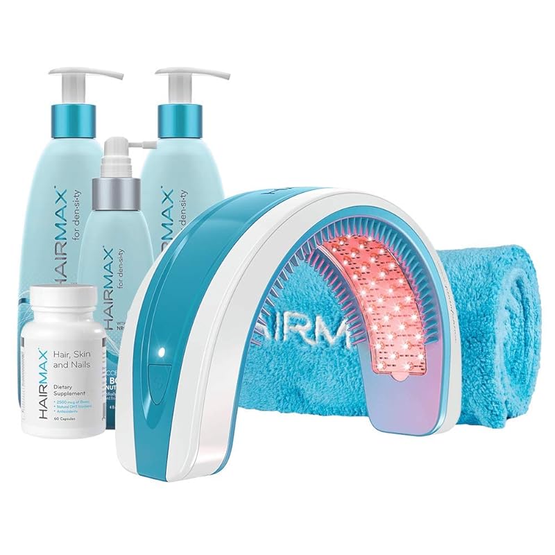 防脱生发 HairMax LaserBand 82 红光防脱 光束健发带生发仪+洗护护理5件套套装 $799 海淘转运到手约¥5487
