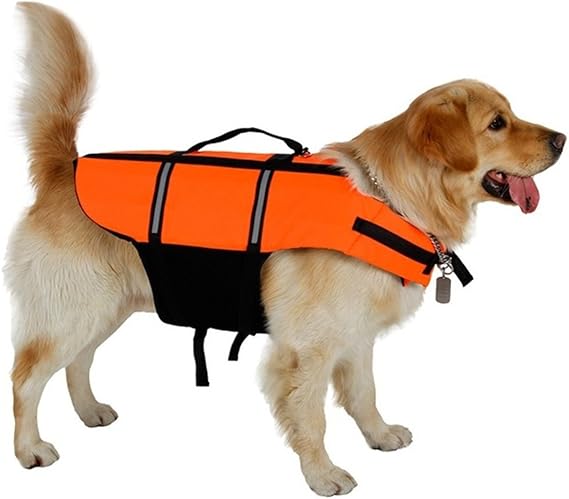 VICTORIE Salvagente per Cani Giubbotto di Salvataggio per Cane