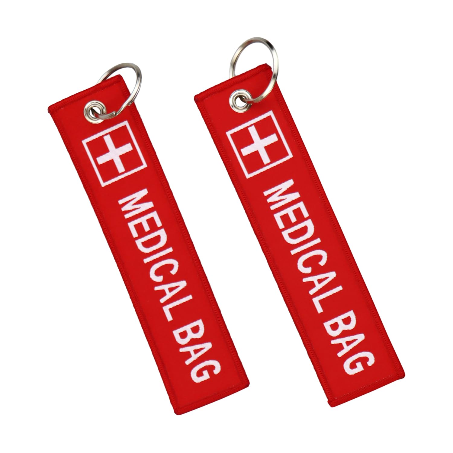 Photo 1 of 2 Pack Medical Alert Bag Tag for Medical Bag CPAP Respiratory Devices Diabetes Allergy Epipen Inside First Aid Tag