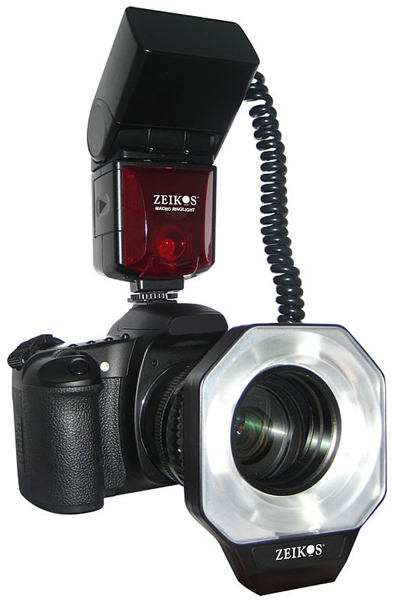 Digital Macro Ring Light Flash for Nikon Camera Lenses Mounted Adapter Diffuser eBay
