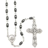 Rosary Hematite Beads Madonna Center