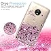 LeYi for Samsung Galaxy A50 Case, Galaxy A50 Case with 2 Tempered Glass Screen Protector, Full-Body Protective Hybrid Rugged Armor Clear Bumper Shockproof Phone Case, Rose Gold