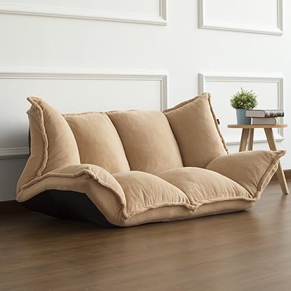 Folding Lazy Sofa Multifunctional Japanese Style Tatami Single
