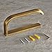 AUSWIND Antique Square Brass Toilet Paper Holder Without Cover, Bronze Oil Rubbed Wall Mounted Tissue Roll Holder