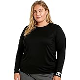 Billabong Plus Size Rash Guard for Women, UPF 50+ Long & Short Sleeve Swim Shirt