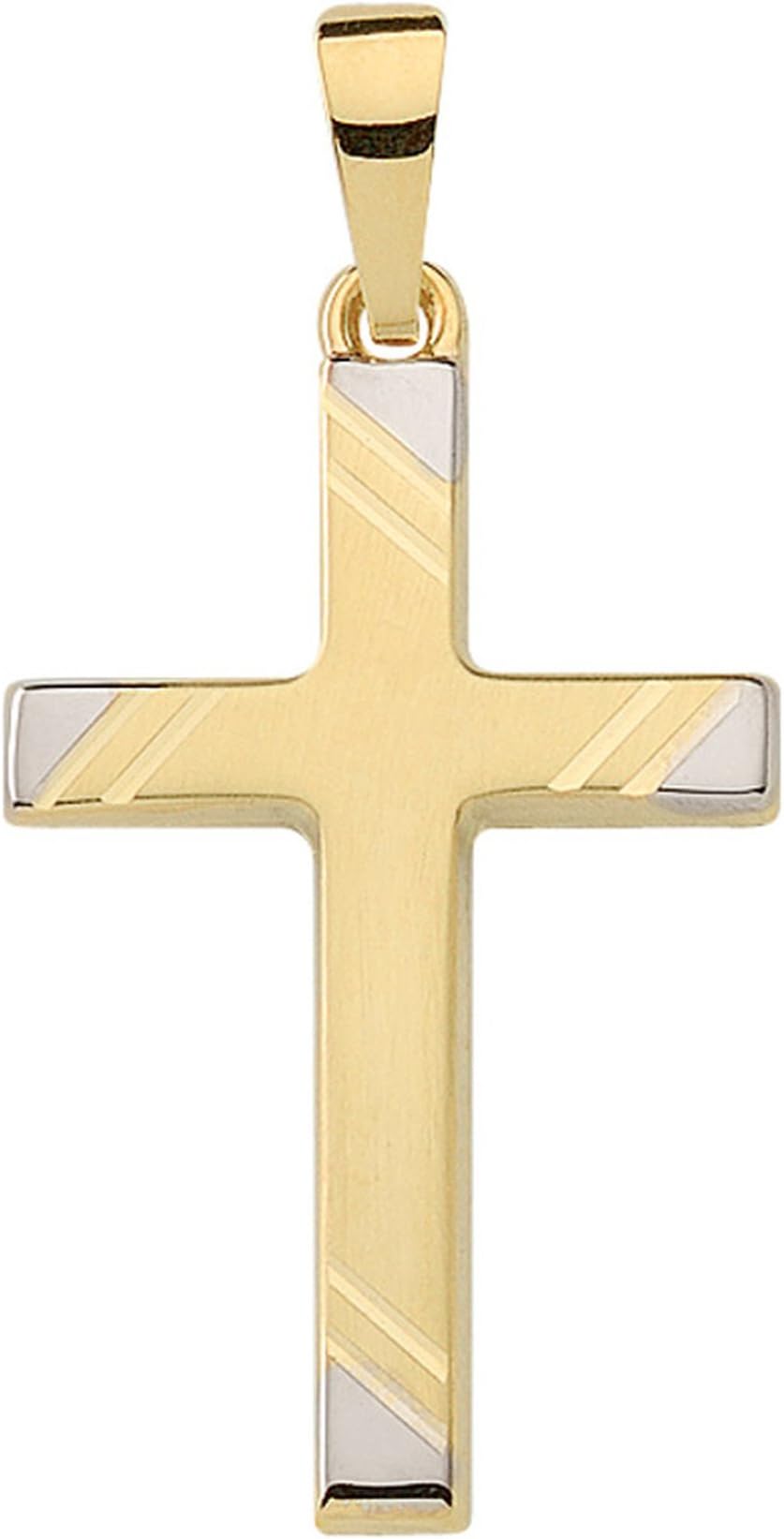 Pendant Cross Pendant Made of 585 gold 14 Karat