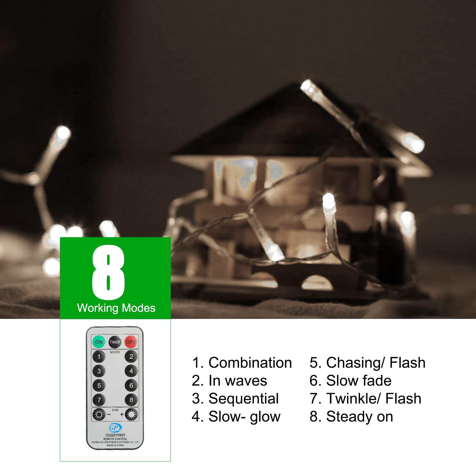 Icicle Lights Outdoor - 40 FT 432 LED Icicle Christmas Lights with 81 Drops, 8 Modes Icicle String Lights with Remote & Timer, Waterproof Fairy Lights for Roof Patio Tree House Decor, White