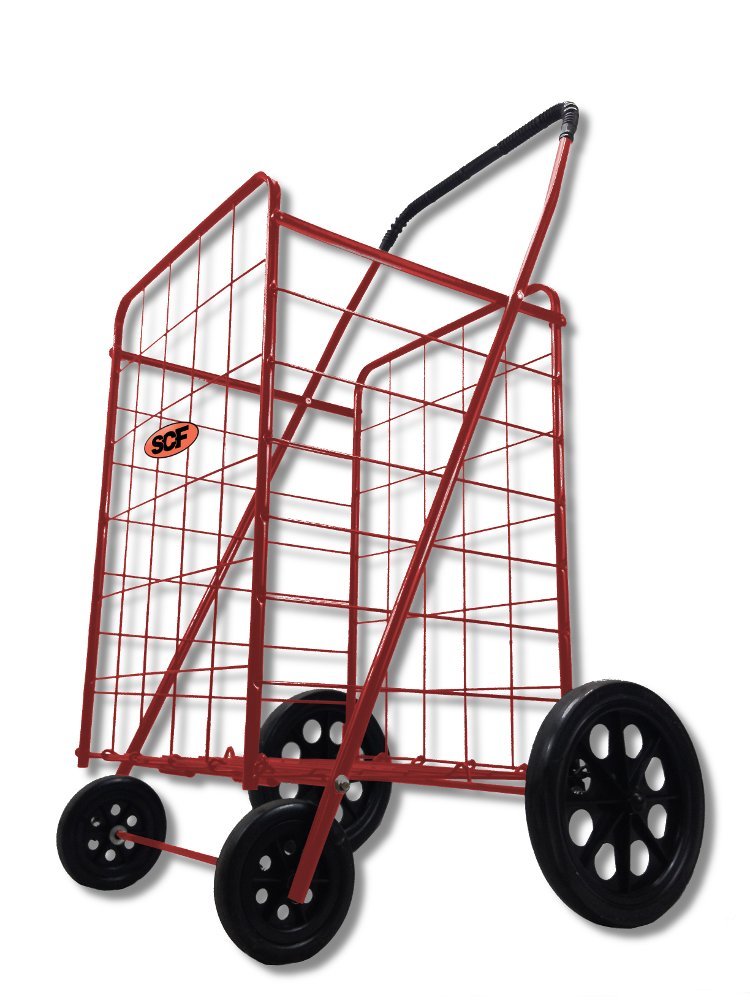 MegaCart FoldUp Collapsible Shopping Utility Cart by SCF (Red) eBay