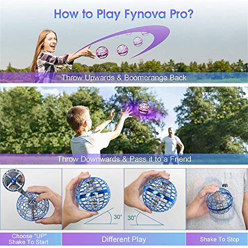 Flying Ball Hover Ball Toys, 2022 Soaring Nebula Orb Flying Orb, Hand