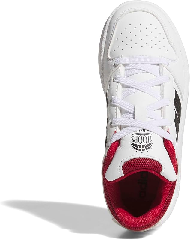 Unisex Kinder Hoops Classic Shoes, FTWR White/Team Victory Red/Core Black, 29 EU — Foto 2 von 8