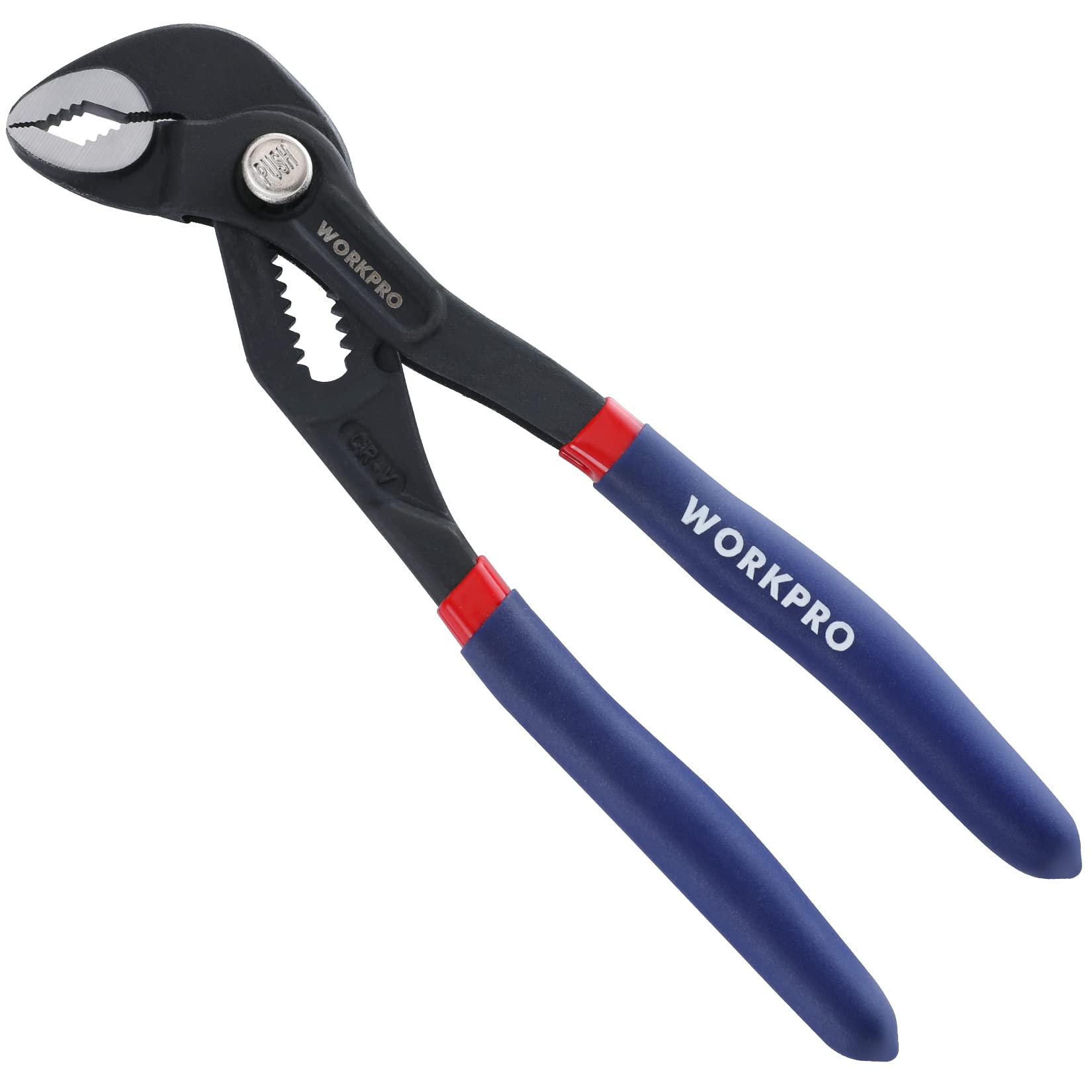 WORKPRO ウォータポンププライヤー 12段調整構造の商品画像