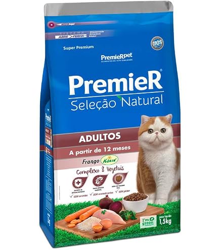 PremieR Pet Ração Premier Seleção Natural Gatos Castrados Frango PremieR Pet Ração Premier Seleção Natural Gatos Castrados Frango