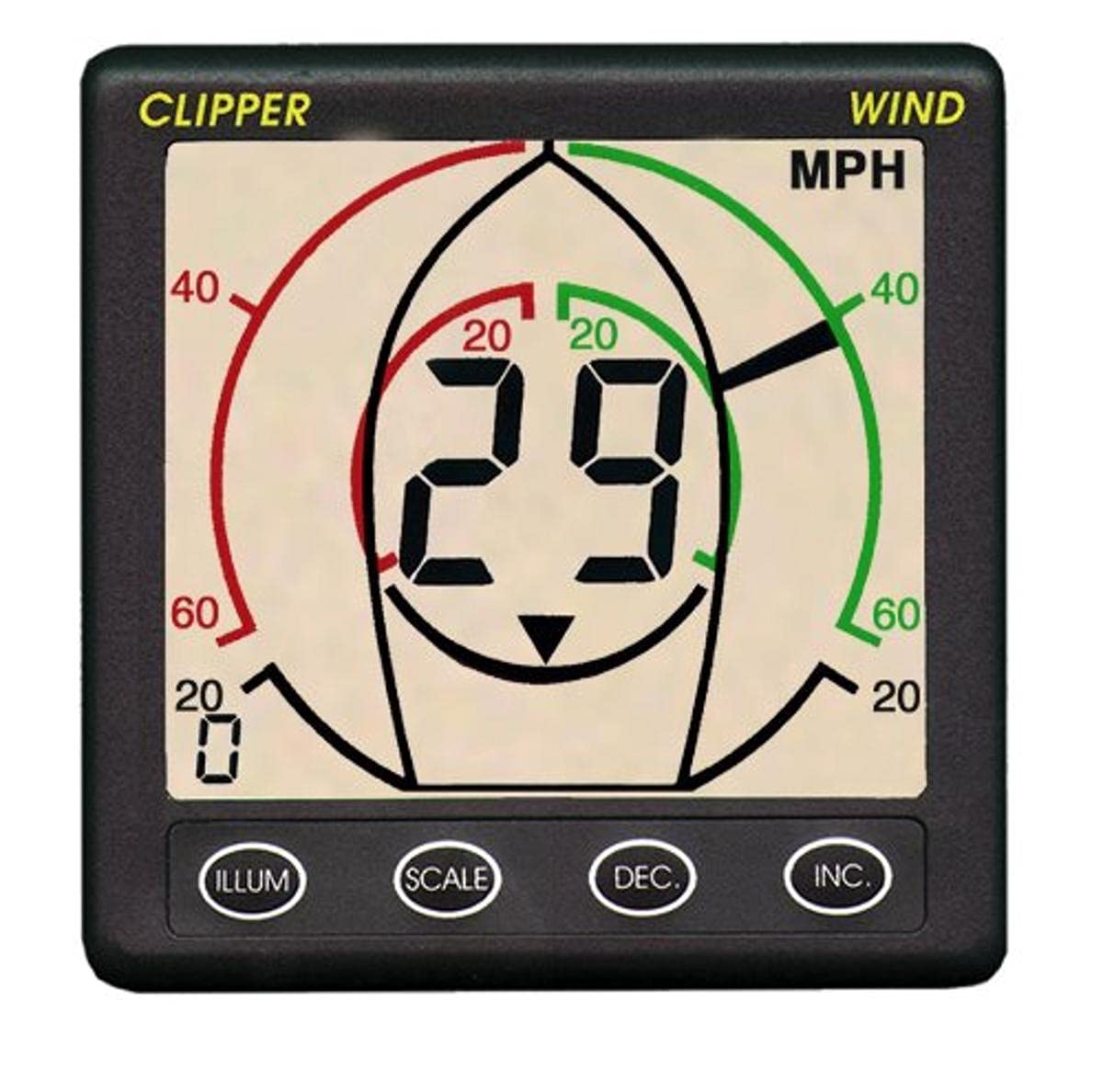 Nasa Clipper Close Haul Meter - Dark Grey