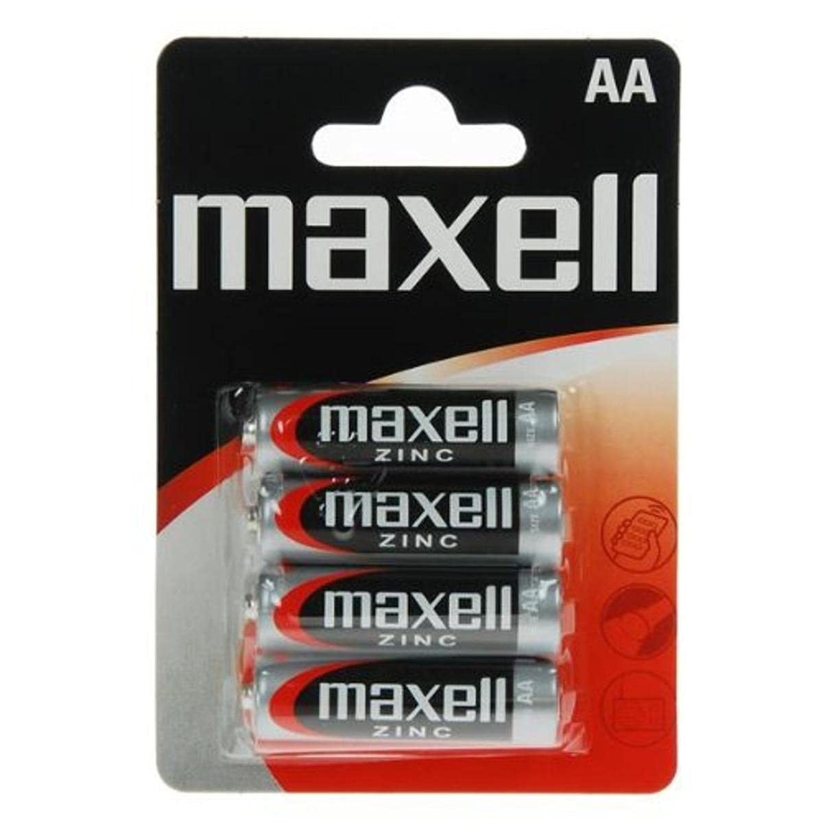 Maxell R6 Manganese Batteries (4)