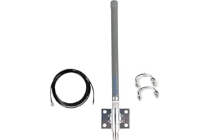 Signalplus Lora Antenna 915mhz 5.8dBi Outdoor Omni Helium Bobcat Miner Antenna 915MHz 824MHz-960MHz GSM Marine Antenna 15.7in