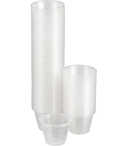 Dynarex Disposable Drinking Cups - Clear Plastic 5 Oz, 100 Count