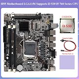 FUNYEE H55 Motherboard LGA1156 DDR3 I3 530 I5 760 CPU Switch Cable Thermal Pad view 5