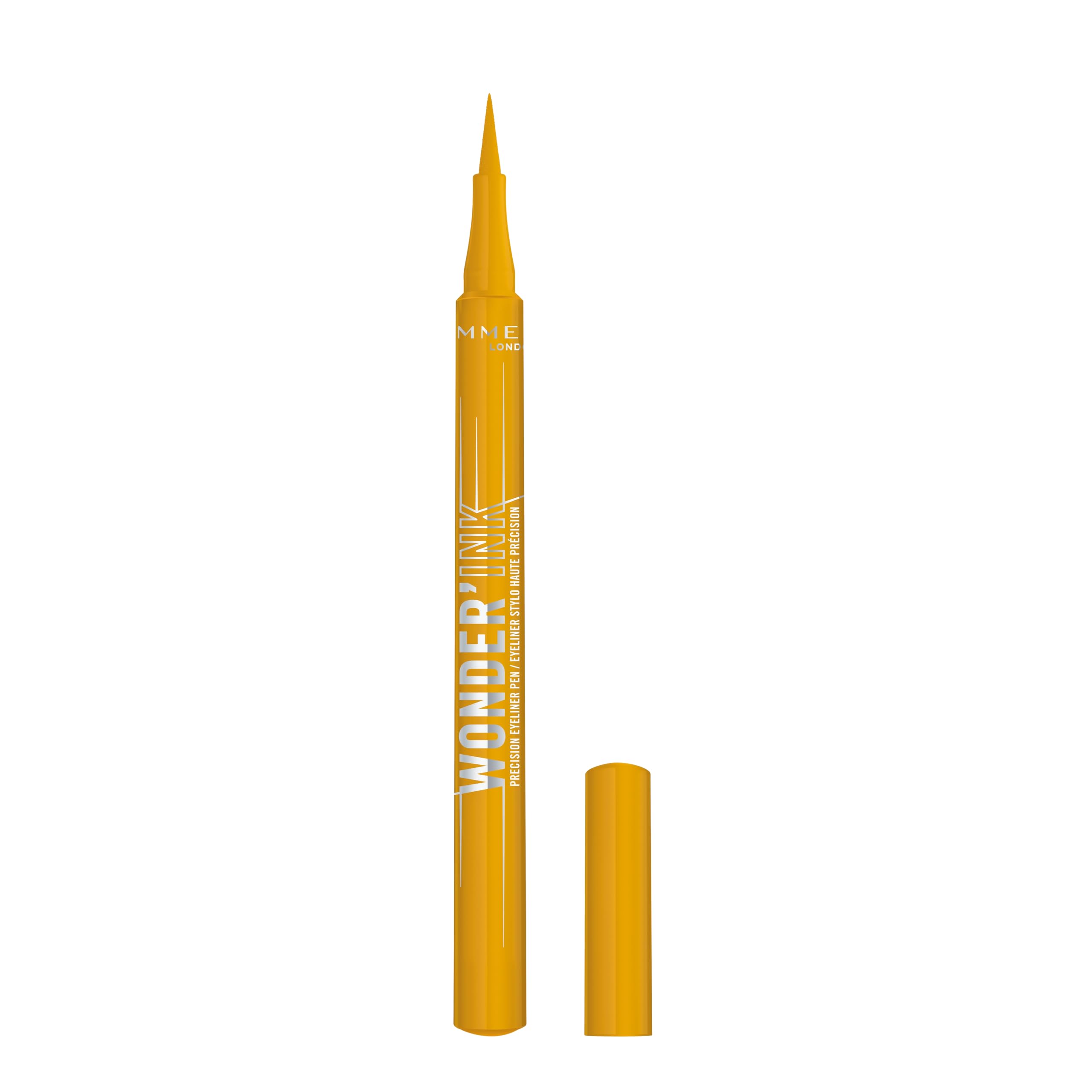 Rimmel Wonder'Ink Precision Liquid Eyeliner Pen, 005 Honey Heaven, Waterproof, Smudge-proof, Long-Lasting, Highly Pigmented Formula, True Matte Finish, Soft Felt Tip, Cruelty Free, Vegan