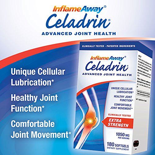 Celadrin&reg; Advanced Joint Health 1050 Mg, 180 Softgels Fast, Long Lasting Joint Comfort image