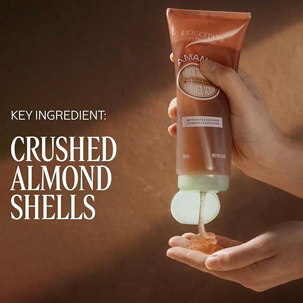 L’OCCITANE ALMOND SHOWER SCRUB 7.30 OZ