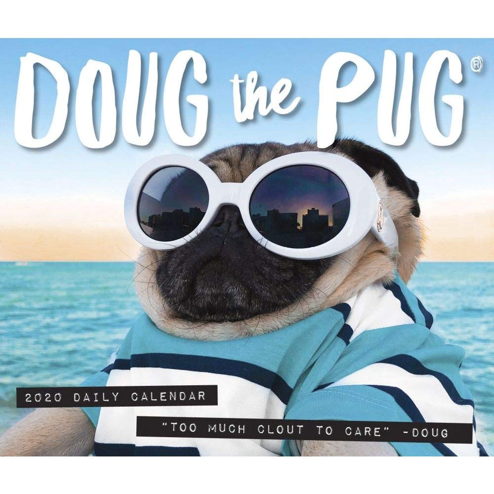 Doug the Pug 2020 Box Calendar (Dog Breed Calendar)