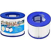 SXEIAV Hot Tub Replacement Threaded Filter Cartridges,Screw-in Hot Tub spa Filters for All Relxtime, Aleko, Wejoy,Aquaspa Hot Tubs & Other Spas(2pack)