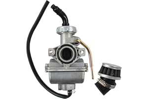 ALL-CARB PZ20 20mm Carburetor with Air Filter Replacement for Honda XR80 XR80R XR50 CRF50 1979-2003 C02285 Carb