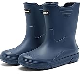 Rain Boots for Men, Waterproof Rubber Boots Superior Durable Garden Boots Non-Slip Muck Boots, Platform Fishing Boots for Outdoor Comfort Work Boots