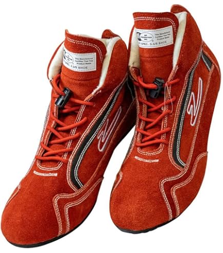 Amazon.com: Zamp ZR-30 SFI 3.3/5 Race Shoe Black 6 : Automotive