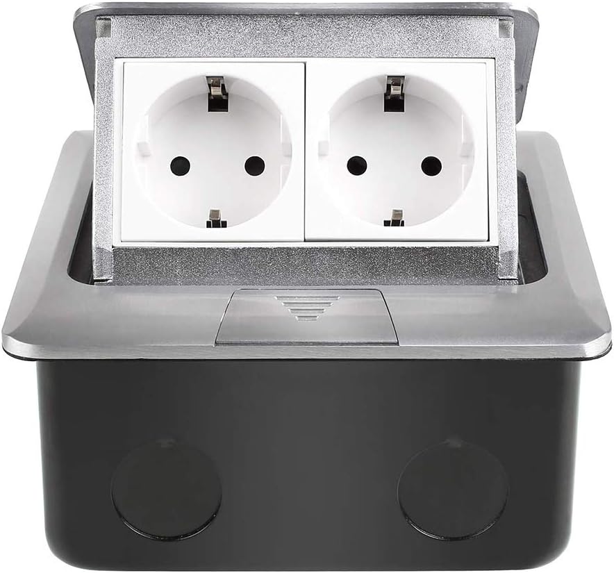 Liapianyun Floor outlet power strip outlet Outlet retractable socket bottom table Office countertop