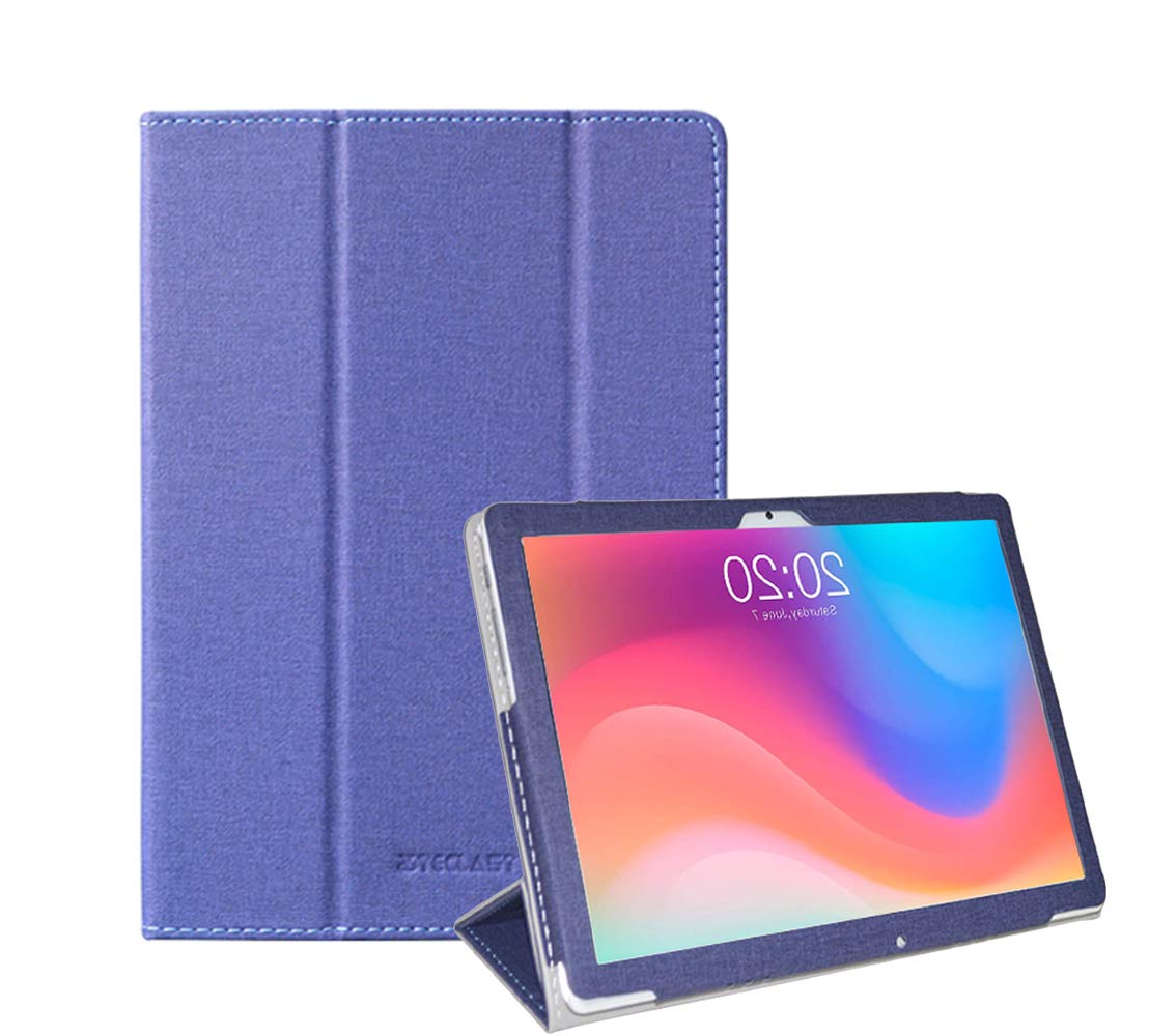 RLTech Case for TECLAST P10SE, Slim Lightweight Smart Shell Folio Cover with Stand Function for TECLAST P10SE Tablet, Blue