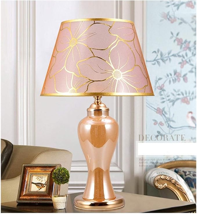 1. Table lamp Bedroom Bedside lamp Home Table lamp Remote Control