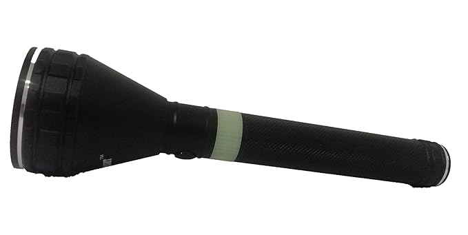 1800 Meters 3W Rechargeable Metal LED Torch | Shock & Corrosion Resistance | for Picnics, Surveillance, Camping & Outdoor Usage (1800 Meters)