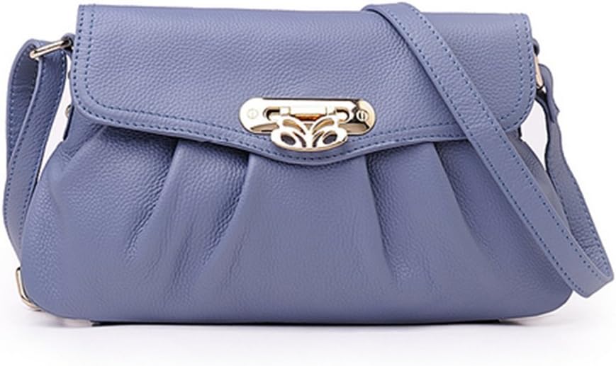 BagVenus New Arrivals Pure Color Soft Cow Leather Lady Cross-Body Shoulder Bags