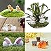 Atecy 100 Pcs Miniature Garden Ornaments Kit, DIY Fairy Garden Dollhouse Decor