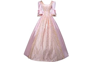 BILQIS Victorian Princess Dress Women Medieval Costume Plus Size Queen Ball Gowns Bridgerton Costumes 1800s Regency Dresses