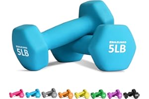 Balelinko Home Gym Equipment Workouts Strength Training Weight Loss Pilates Weights Yoga Sets Weights for Women, Men, Seniors and Youth