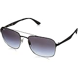 Ray-Ban RB3570 Square Metal Sunglasses