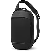 NOMATIC Navigator 10L Sling Bag - Slim & Lightweight Crossbody Bag, Fanny-Pack - Water Resistant Everyday Bag (Black)