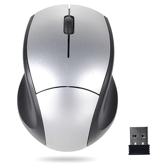 Gaming Maus Wireless Mice, Ouneed® 2.4 GHz Receiver USB Maus Optische Cordless Mouse PC Computer Kabellos für das Notebook si