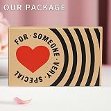 Gleevara Heart Shaped Acrylic Plaque You will forever be my always Gift for Her view 8