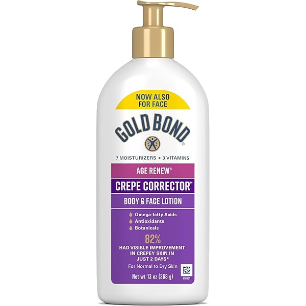 Amazon.com: Gold Bond Age Renew Crepe Corrector Body Lotion