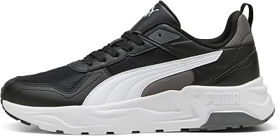 Trinity 2 LT, Basket Unisexe, Puma Black-Puma White-Cool Dark Gray,