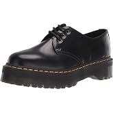 Dr. Martens Womens 1461 Quad Smooth Leather Platform Shoes