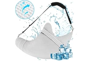 Muwago Shoulder Surgery Pillow – Premium Cooling Fabric Rotator Cuff Pillow for Neck and Shoulder Pain Relief, Post Surgery P